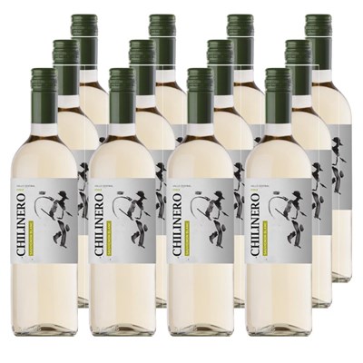 Case of 12 Chilinero Sauvignon Blanc 75cl White Wine Wine